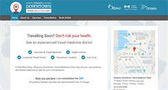 Desktop Screenshot of ottawatravelclinic.com